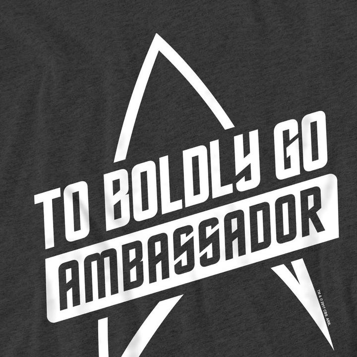 Immagine prodotto To Boldly Go Maglietta Adulto Unisex (M)