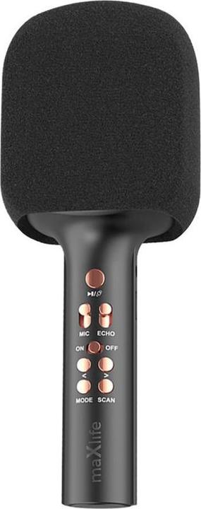 Produktbild Maxlife Bluetooth-Mikrofon mit Lautsprecher MXBM-600 schwarz