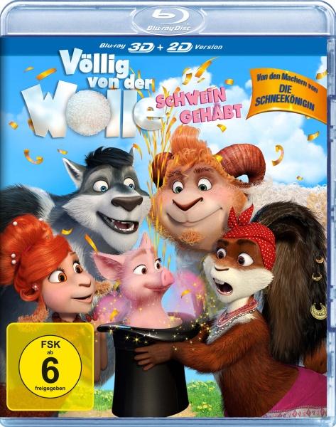 Actual product image Plaion Completely from the wool: Lucky! (3D+2D BR) (Sale) (Blu-ray, Polish)