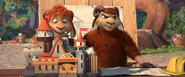 Actual product image Plaion Completely from the wool: Lucky! (3D+2D BR) (Sale) (Blu-ray, Polish)