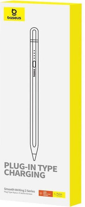 Immagine prodotto Baseus Stilo attivo Smooth Writing Series con ricarica plug-in, lightning (bianco)