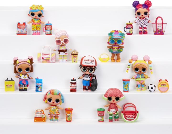 Actual product image MGA L.O.L. Surprise! Loves Mini Sweets X HARIBO Dolls Asst in PDQ