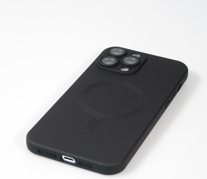 Produktbild PhoneLook Hülle Gummi weich mit Kameraschutzglas MagSafe (Apple iPhone 16 Plus)