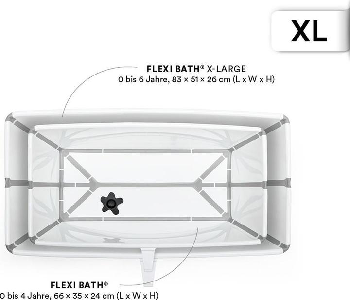 Produktbild Stokke Flexi Bath X-Large mit Newborn Support V3