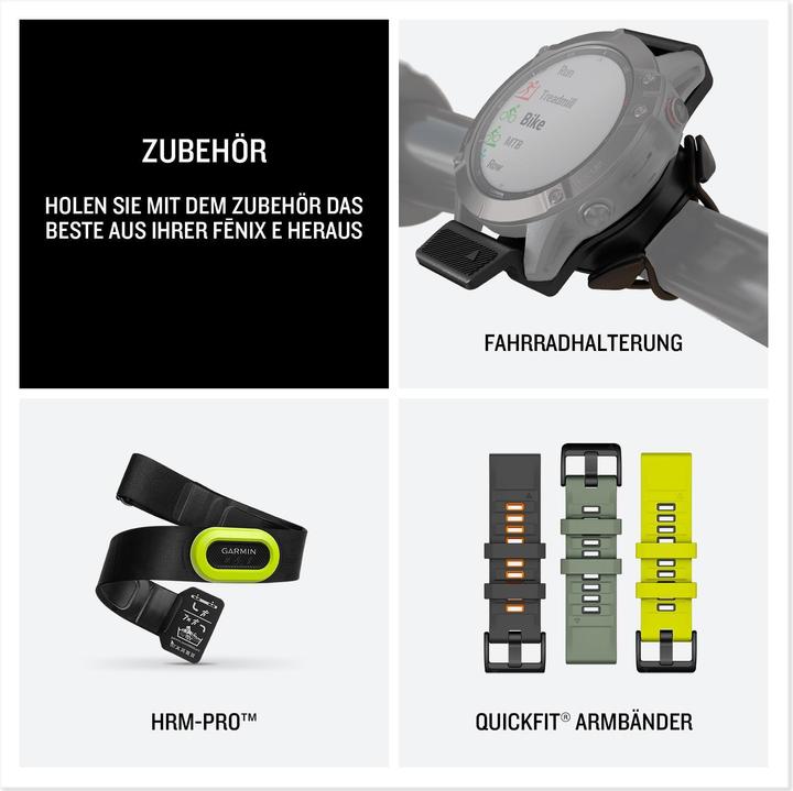 Actual product image Garmin fenix E (47 mm)