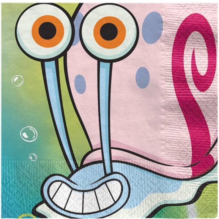 Image du produit Amscan SpongeBob (16 x, 33 x 33 cm)