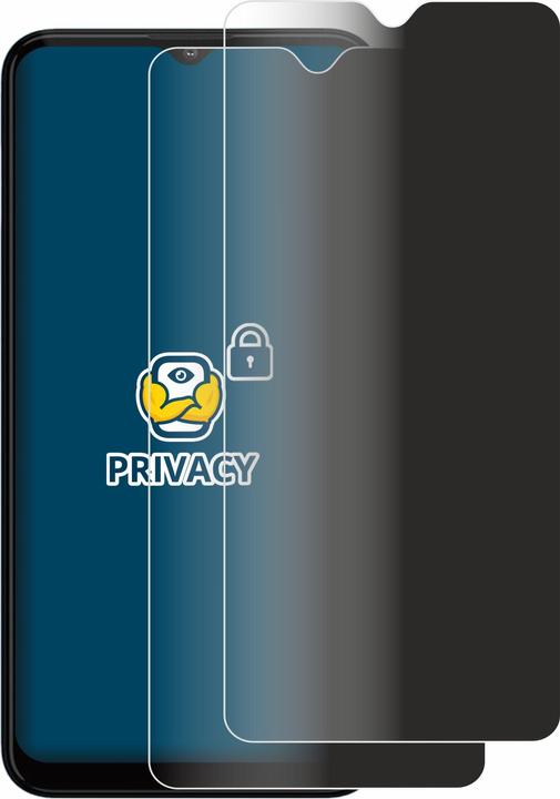 Image du produit BROTECT Film anti-regards Anti-Spy Privacy Film de protection contre la lumière bleue (2 pièce(s), Motorola Moto G20)