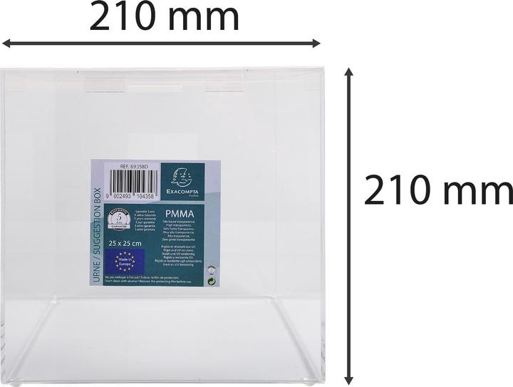 Actual product image Exacompta Table leaflet stand (21 x 21 cm)