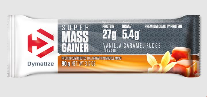Immagine prodotto Dymatize Barretta Super Mass Gainer (90g) (Vaniglia, 1 pz., 90 g)