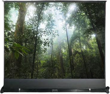 Produktbild Medium MovieLux Mobil floor screen IS 195x146cm OS 200x200cm wxh 4:3 format type D (4:3)