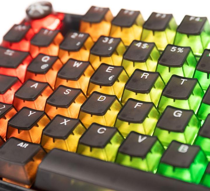 Immagine prodotto Ducky Tastiera da gioco One 3 Aura Black, LED RGB - MX-Speed-Silver (DE, Cablato)