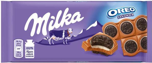 Image du produit Milka Oreo (92 g)