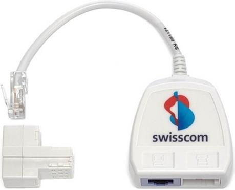 Produktbild Swisscom HF XDSL Microfilter RJ45/TT-83 Bulk