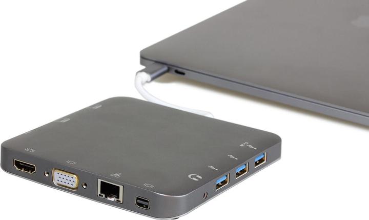 Actual product image eSTUFF ES623008GR (USB-A, USB-C, 1 ports)