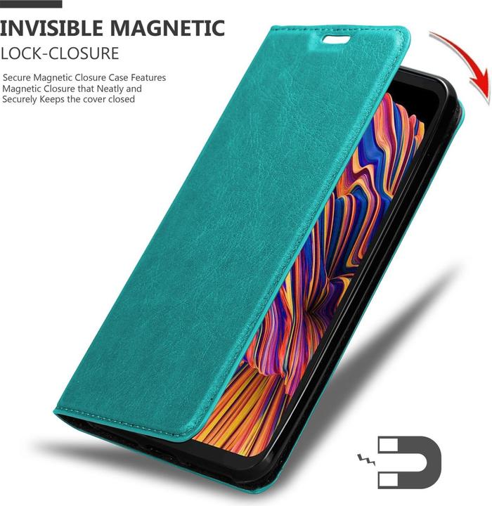 Immagine prodotto Cadorabo Libro Invis. Coperchio magnetico (Samsung Galaxy Xcover Pro)
