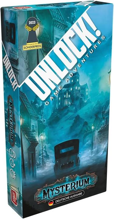 Produktbild Asmodée SCOD0085 - Unlock! Game Adventures: Mysterium (Einzelszenario), für 1-6 Spieler, ab 10 Jahren (DE) (Deutsch)