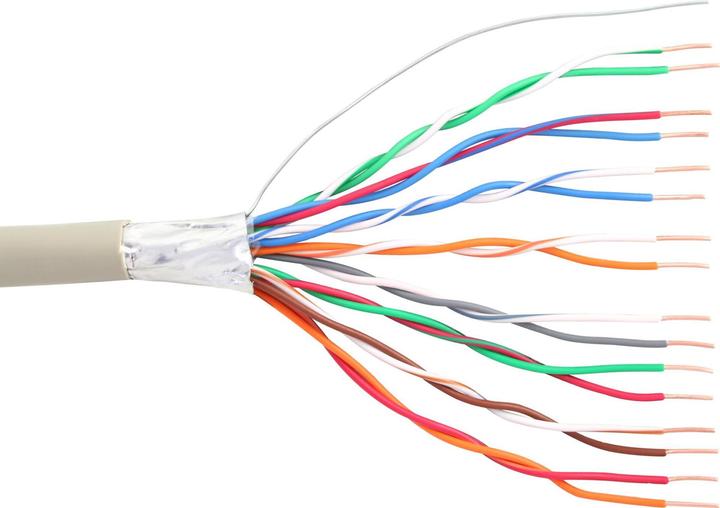 InLine Telephone cable 16-wire