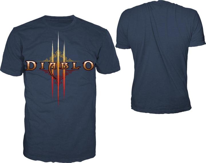Bioworld Merchandising Diablo III Logo blau