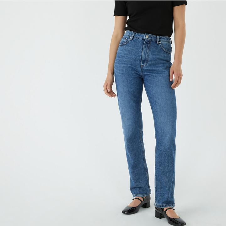Actual product image La Redoute Collections High-waist jeans (38)