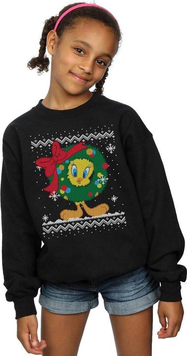 Image du produit Looney Tunes - Sweat TWEETY PIE CHRISTMAS FAIR ISLE - Fille (128)
