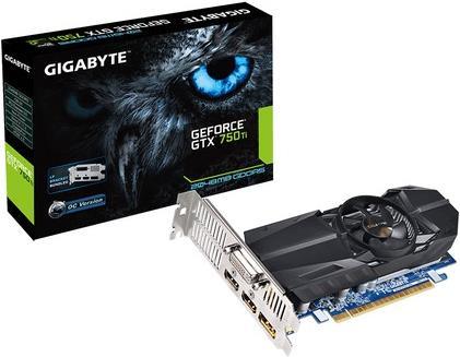 Actual product image Gigabyte GeForce GTX 750 Ti (2 GB)