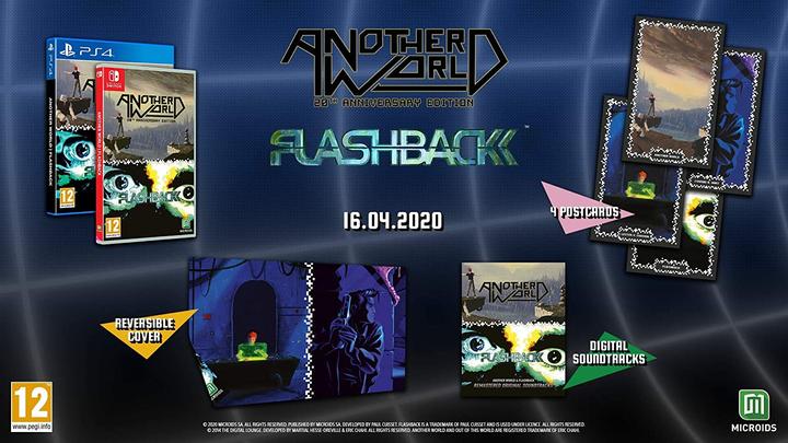 Produktbild GED Another World + Flashback Bundle (Switch, Multilingual)
