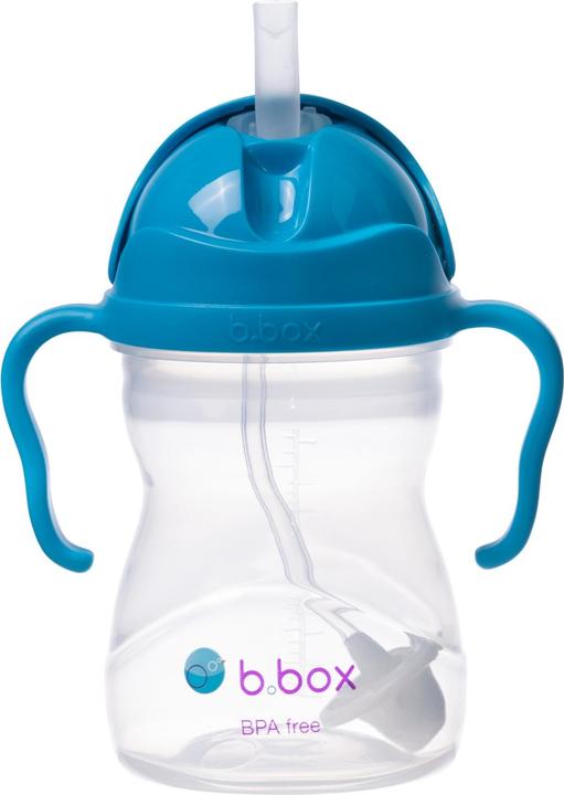 Produktbild B.Box Innovative Flasche mit Strohhalm Kobalt Neu 240 ml 6 Monate+ (240 ml)