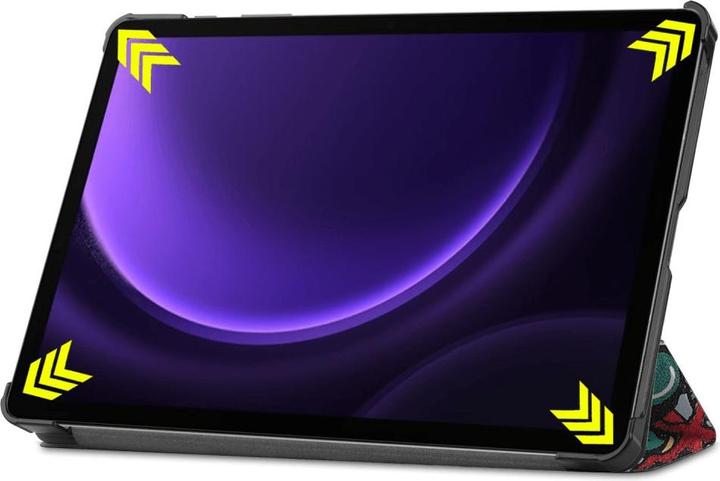 Image du produit Cover-Discount Galaxy Tab S9 FE+ - Étui Smart Tri-fold BD (Galaxy Tab S9 FE+)