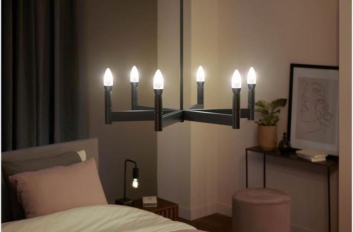 Produktbild Philips Hue Filament White Ambiance (E14, 4.60 W, 350 lm, 2 x, G)