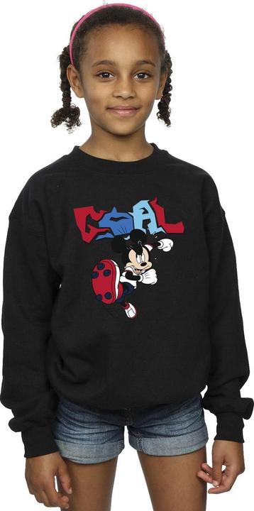 Immagine prodotto Disney Mickey Mouse Goal Striker Pose Felpa Ragazze (140, 146)