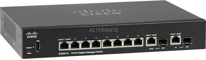 Produktbild Cisco Sg350-10-K9-Eu (10 Ports)