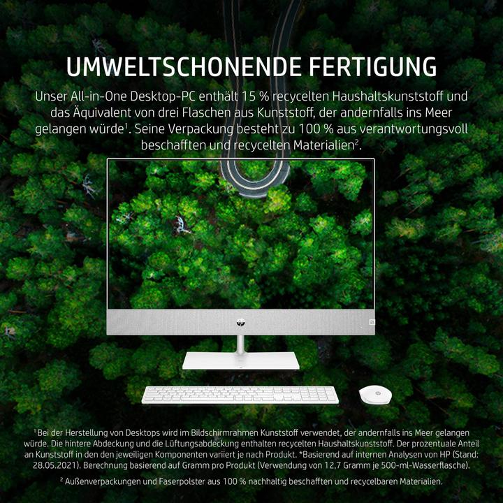 Image du produit HP Pavilion 27-ca0100ng (AMD Ryzen 5 5500U, 16 Go, 512 Go, AMD Radeon Graphics)