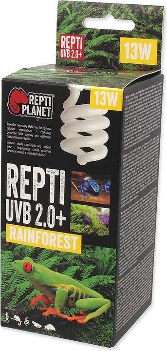 Actual product image Repti Planet Terrarium lamp economy lamp 2.0 13 W (UVA, UVB)