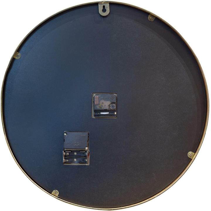 Image du produit Nextime Horloge murale William blanc/marron, 50 cm (50 cm)