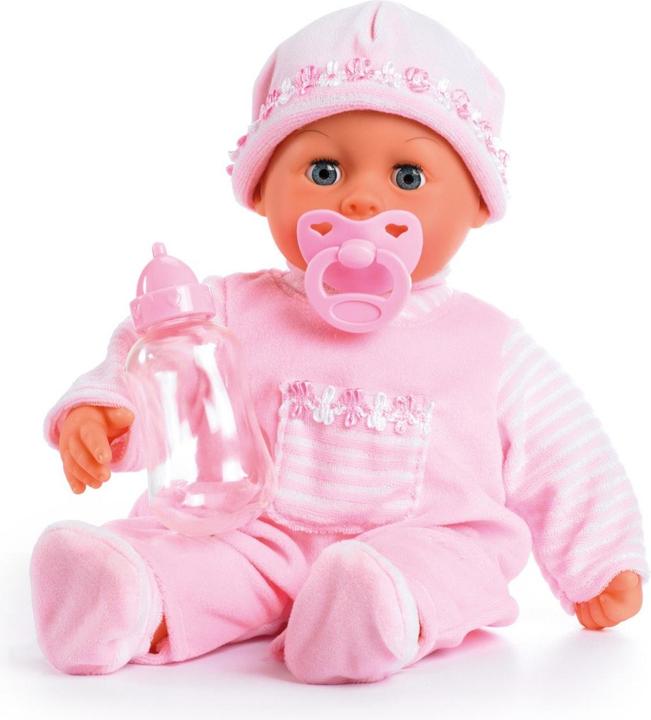 Actual product image No Name First Words Baby Pink doll with accessories
