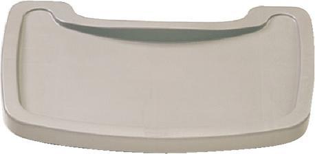 Rubbermaid Child's Chair Plateau for Sturdy Chair grey Optional Plateau for Sturdy Chair