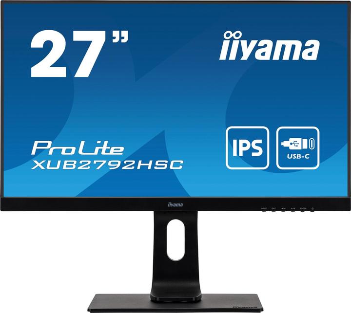 Produktbild iiyama ProLite XUB2792HSC-B1 (1920 x 1080 Pixel, 27")