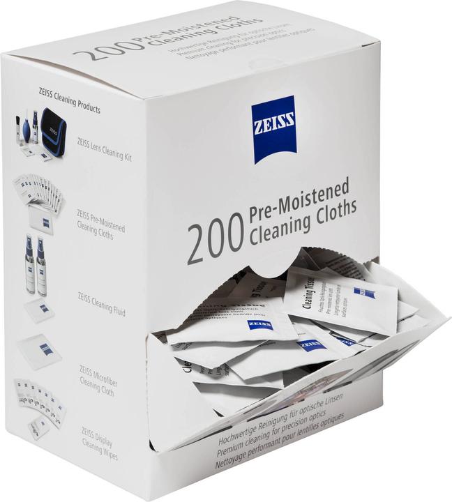 Produktbild Zeiss Feuchte Reinigungstücher