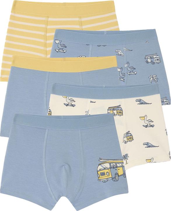 Vertbaudet Bio-Kollektion: 5er-Pack Jungen Stretch-Boxershorts