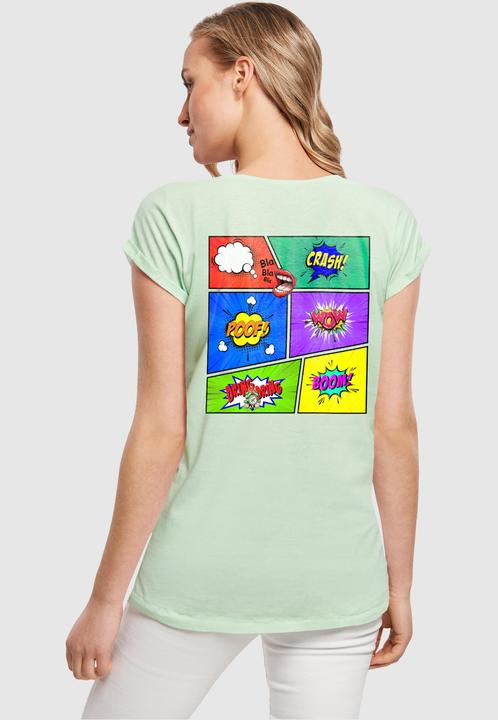 Image du produit Merchcode Ladies Book Comic Extended Shoulder Tee - 112993 (S)