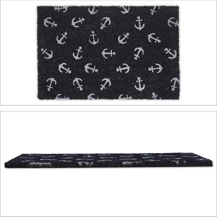 Actual product image Relaxdays Doormat (60 x 40 x 1.5 cm)