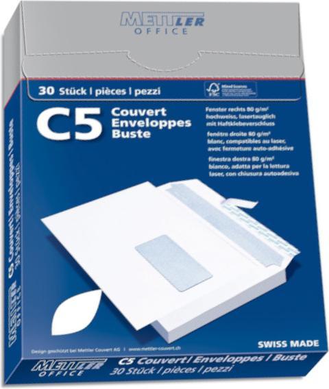 Immagine prodotto Mettler Office Busta (C5, 30 x)