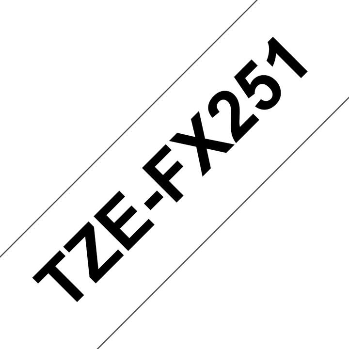 Produktbild Brother Tze-Fx251 (2.40 cm, Schwarz)