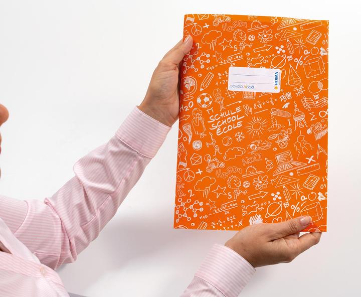 Image du produit HERMA Protège-cahier A4 SCHOOLYDOO (A4, Quadrillé, Couverture rigide)