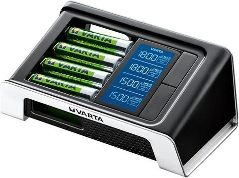 Produktbild Varta LCD Ultra Fast Charger (4 Stk., AA, 2400 mAh, Ladegerät inkl. Akku)