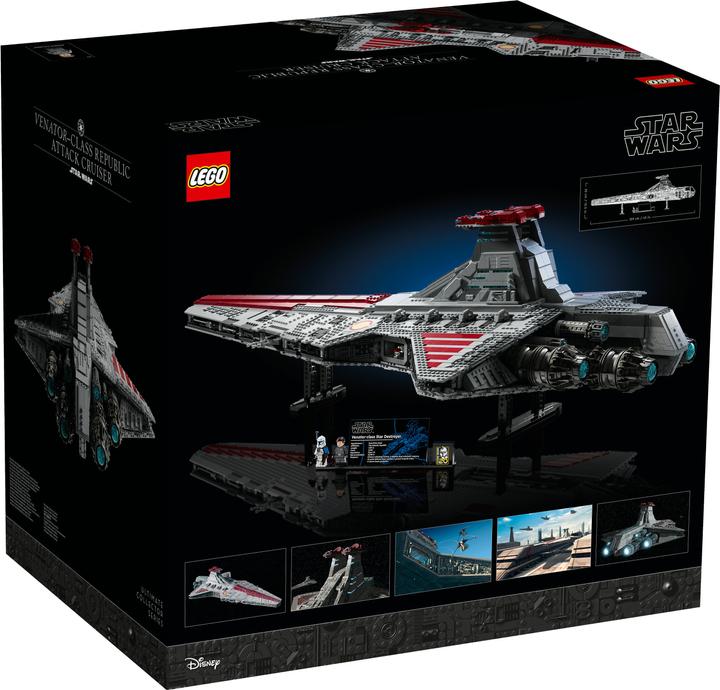 Actual product image LEGO UCS Venator-class Republic Attack Cruiser (75367, LEGO Star Wars, LEGO Rare Sets)