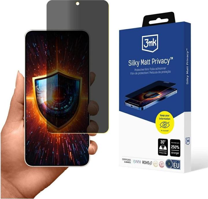 Actual product image 3MK Folia prywatyzująca Silky Matt Privacy do Samsung Galaxy S25 Edge (Samsung Galaxy S25 Edge)