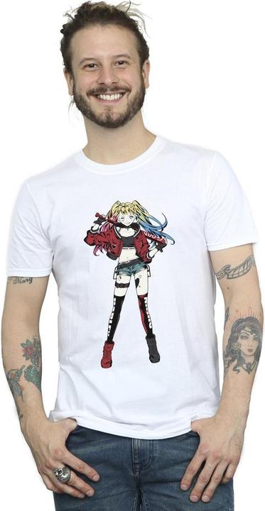 Image du produit - T-shirt HARLEY QUINN STANDING POSE - Homme (L)