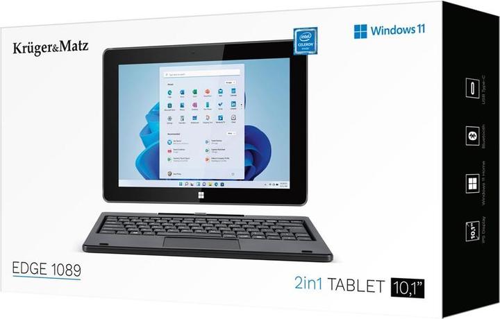 Produktbild Krüger&Matz Edge 1089 (10.10", 128 GB, Schwarz)