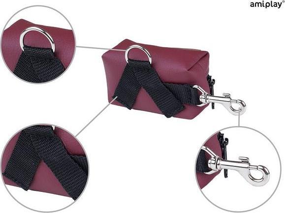 Actual product image amiplay Distrib. ramasse-crottes Lincoln, 9 x 5 x 4 cm, brun (Dog)
